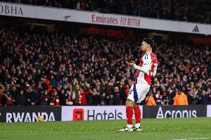 注册-BBC：阿森纳已与恩瓦内里代表联系，未来几周就续约进行正式讨论