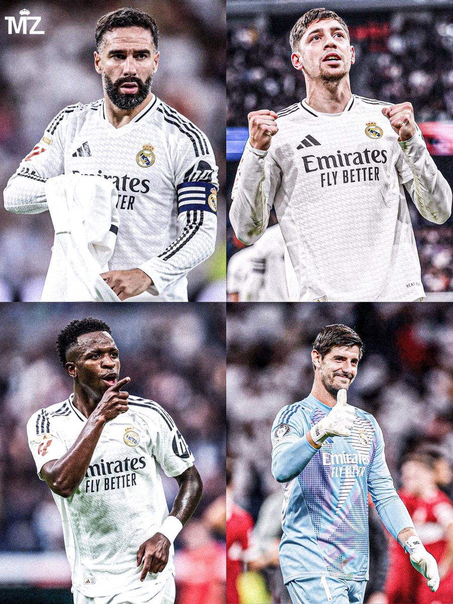 皇马队长顺位：第一队长卡瓦哈尔，维尼修斯成第三队长